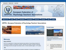 Tablet Screenshot of efpta.org